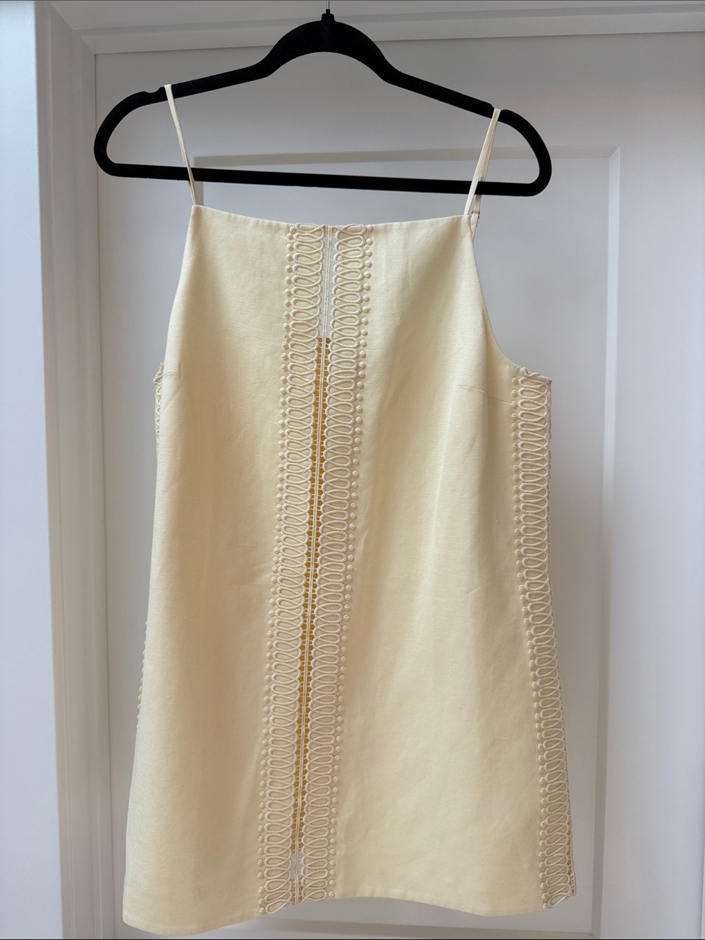 Shona Joy ladder lace dress